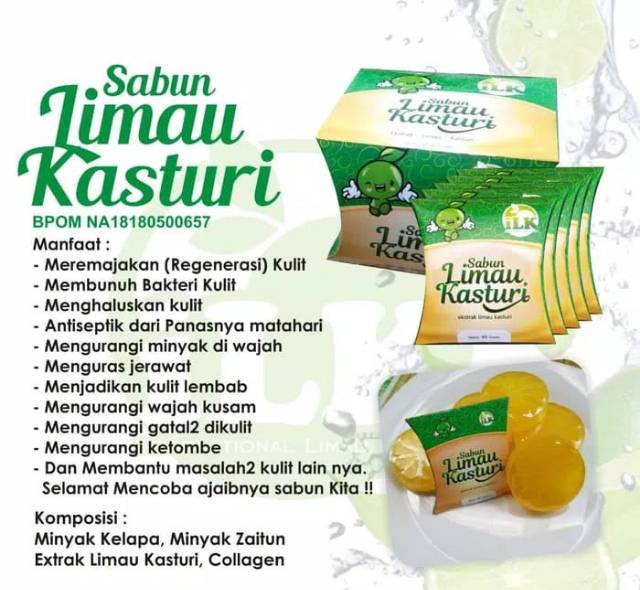 Sabun Limau Kasturi Original Termurah Indonesia