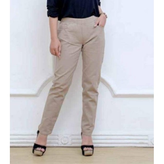 [PRODUK NACWK] [Size 28-42] [8 Warna] Celana Highwaist pinggang Skinny Jeans wanita denim Jeans C96 