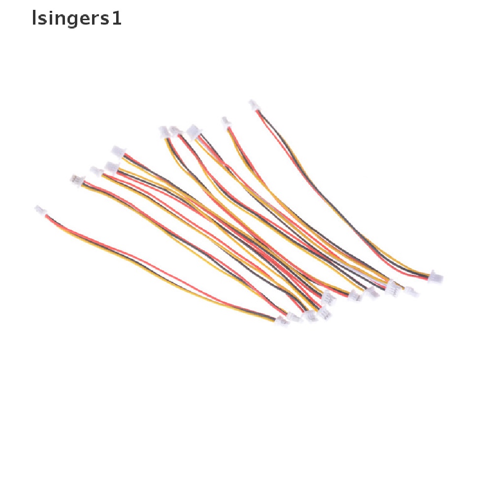 (lsingers1) 10pcs Kabel Konektor JST Mini Micro SH 1.0mm 3-Pin Panjang 100MM