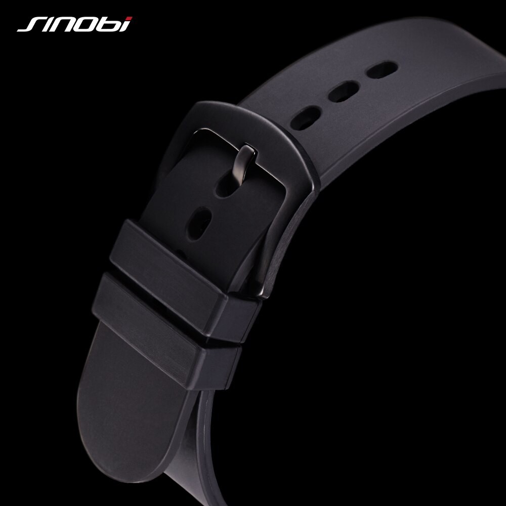 SINOBI 9728 Jam Tangan Pria Analog Chronograph Aktif WATCHKITE WKOS