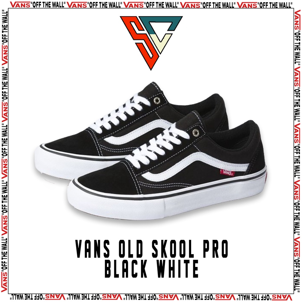 Vans Old Skool Pro Black White Original Global Market