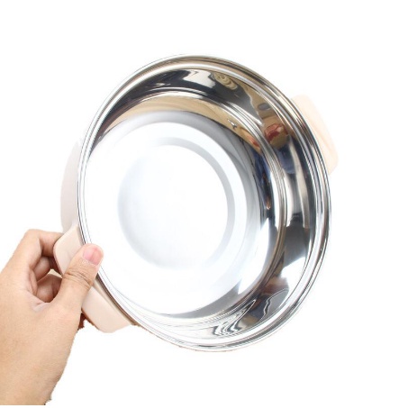 SHENAR SEVILLA HOTPOT (DIAMETER 24CM) PANCI LISTRIK FREE KUKUSAN MULTIFUNGSI LAPISAN STAINLESS STEEL PANCI ELEKTRIK