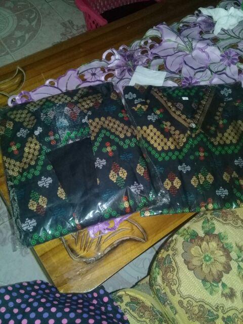 Gamis Zigzag | Batik Sarimbit | Batik Couple