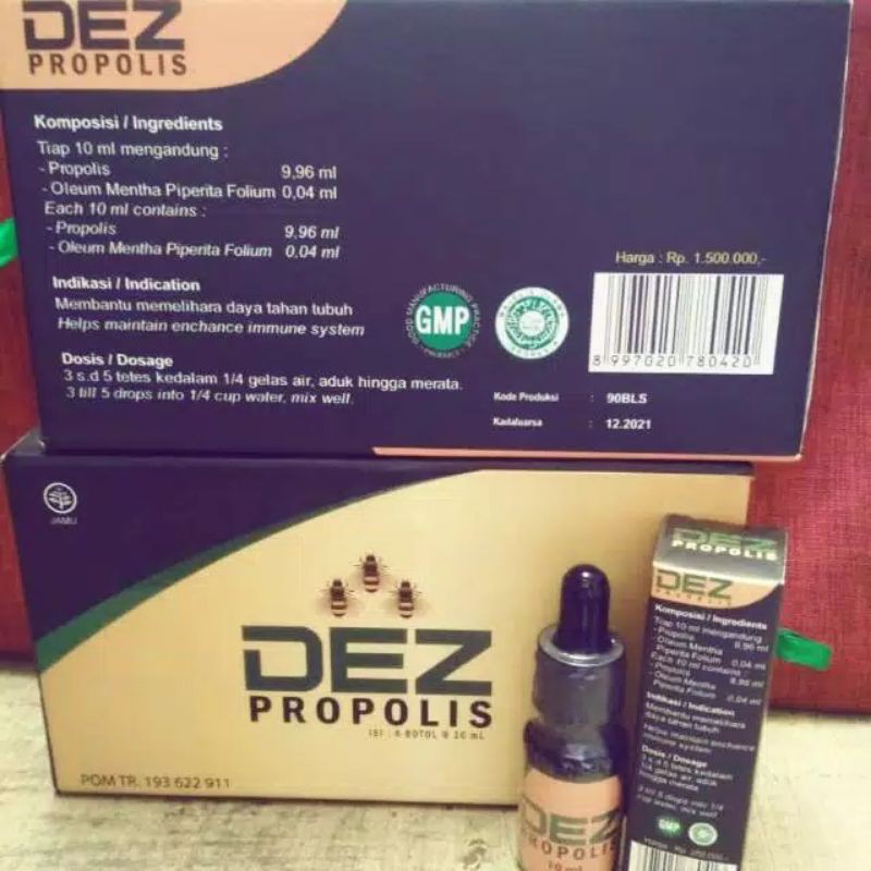 DEZ PROPOLIS 1 BOX ISI 6 BOTOL