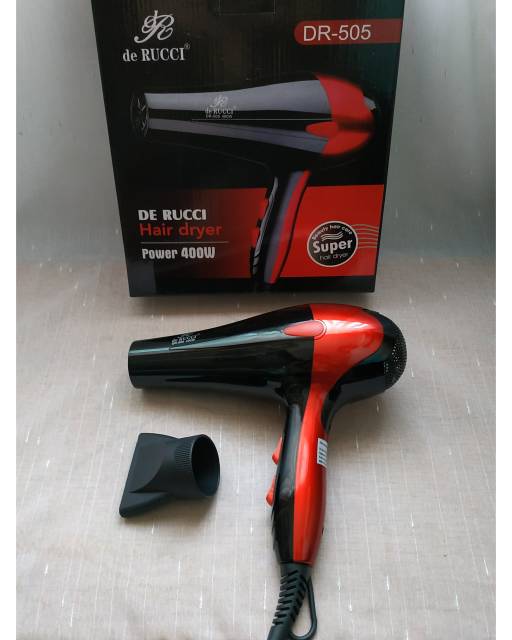 HAIR DRYER DE RUCCI 505 [FREE Bubble Wrap]