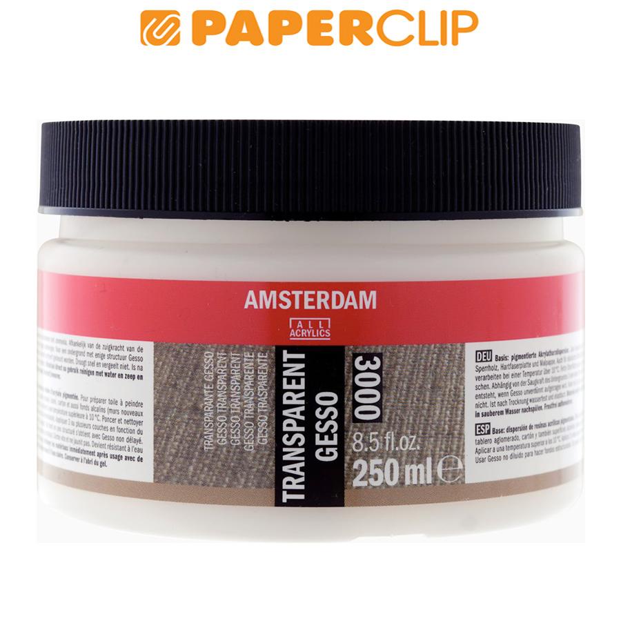 

ACRYLIC AMSTERDAM 250ML GESSO TRANSPARENT 24173000AAC