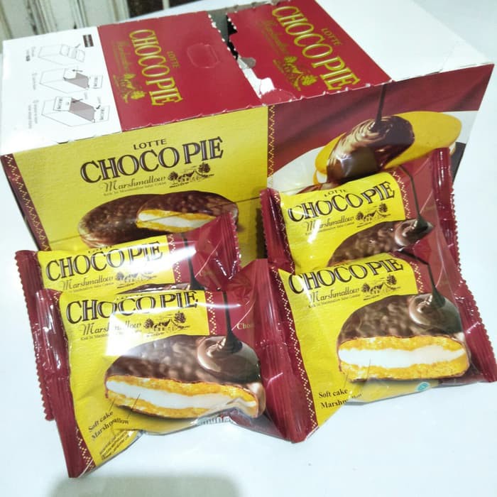 

Lotte ChocoPie coklat isi 12 pcs / BOX