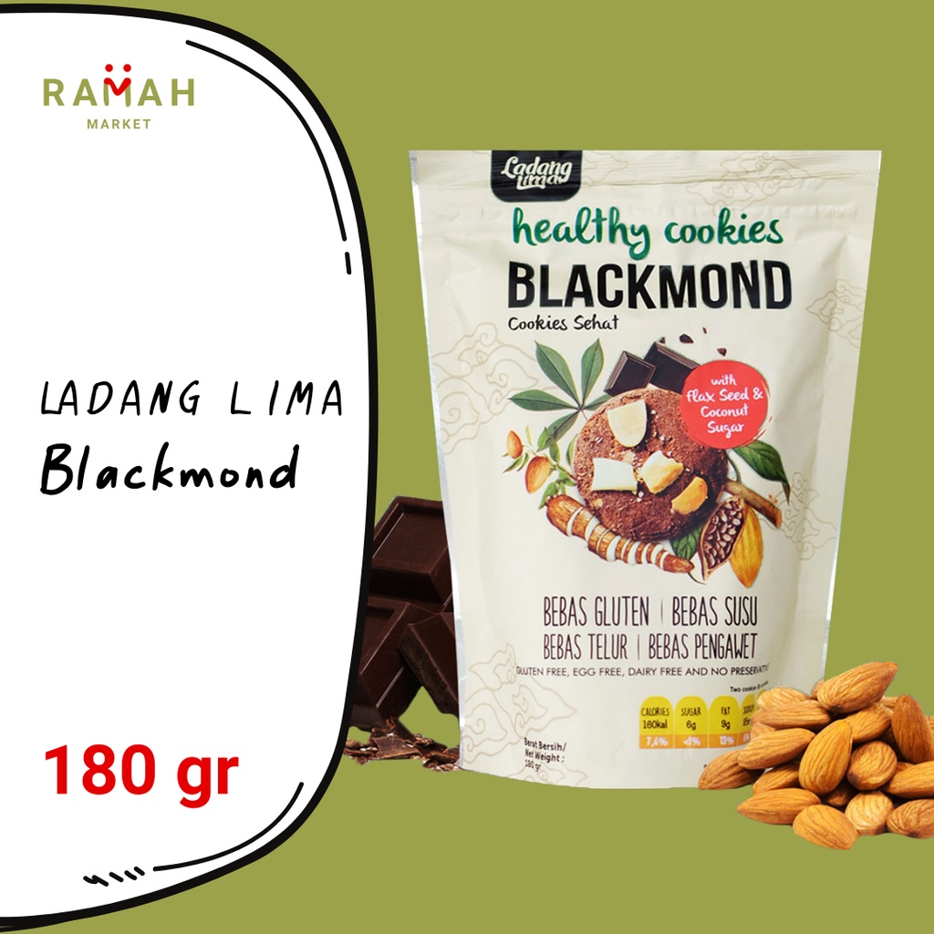 

Ladang Lima Cookies Blackmond Pouch 180gr