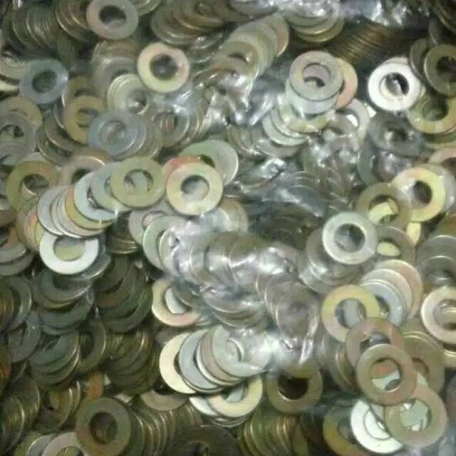 50 PCS RING PLAT KUNING M6 KUNCI 10