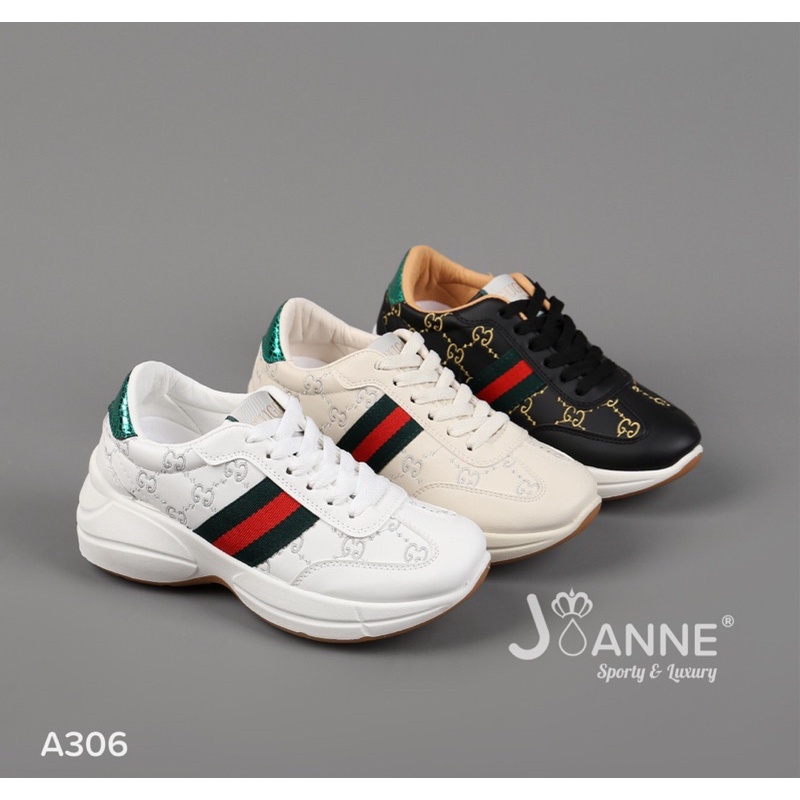 RESTOCK!! [ORIGINAL] JOANNE Sporty Sneakers Shoes Sepatu Wanita #A306