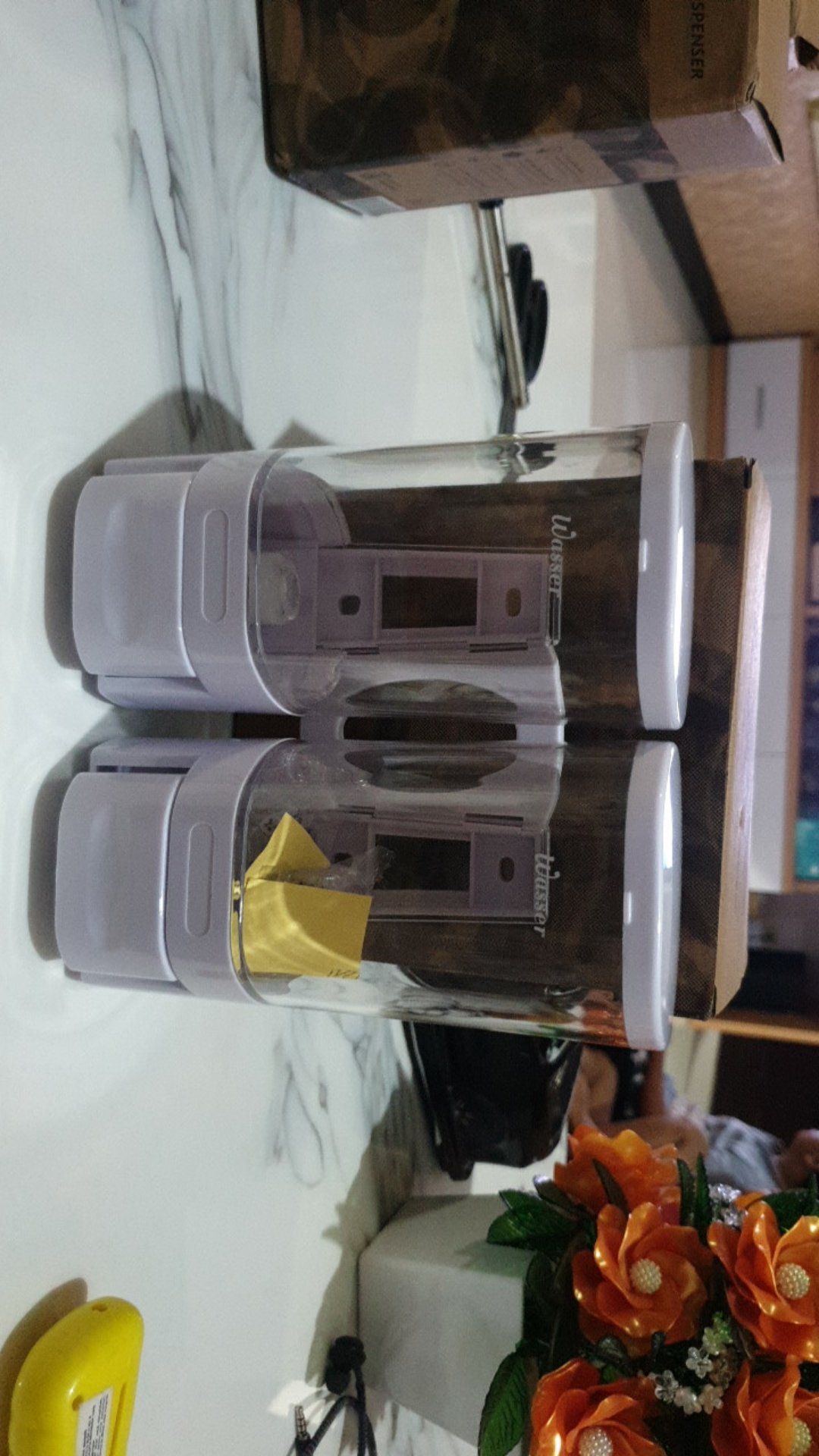 Wasser Wsd245 Dispenser Sabun Cair Double Dobel Tempat Sabun Cair