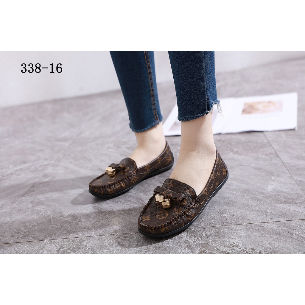 Women Shoes Flat Loafer Shoes #338-16