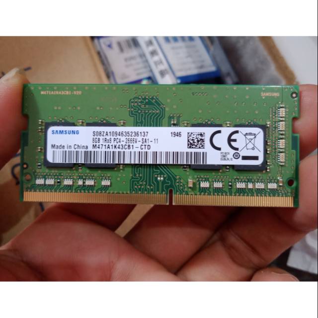 Ram laptop ddr4 8GB ddr4 pc4 2666 2666mhz Samsung