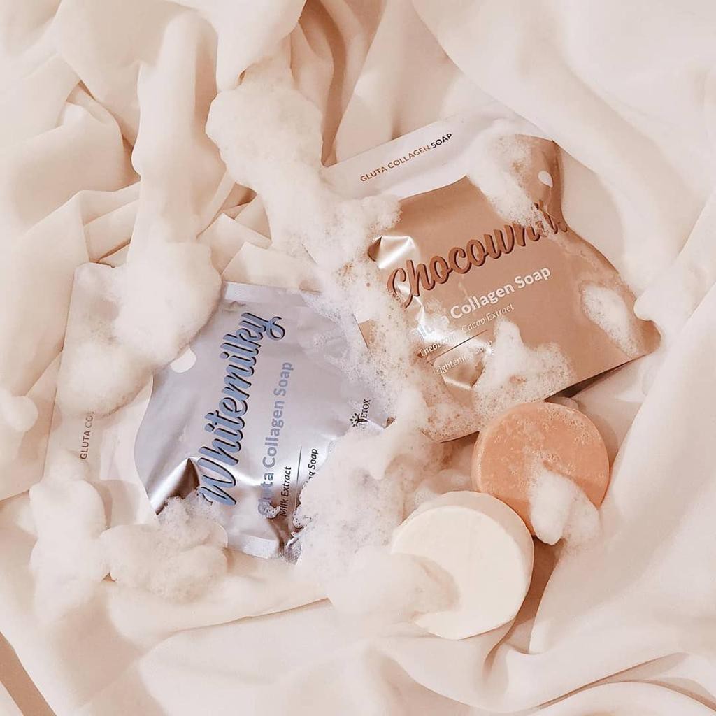 GLUTA COLLAGEN SOAP CHOCOWHITE WHITEMILKY