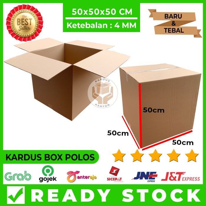 

Promo Kardus Besar Jumbo Karton Box Polos 50 X 50 X 50 Packing 035