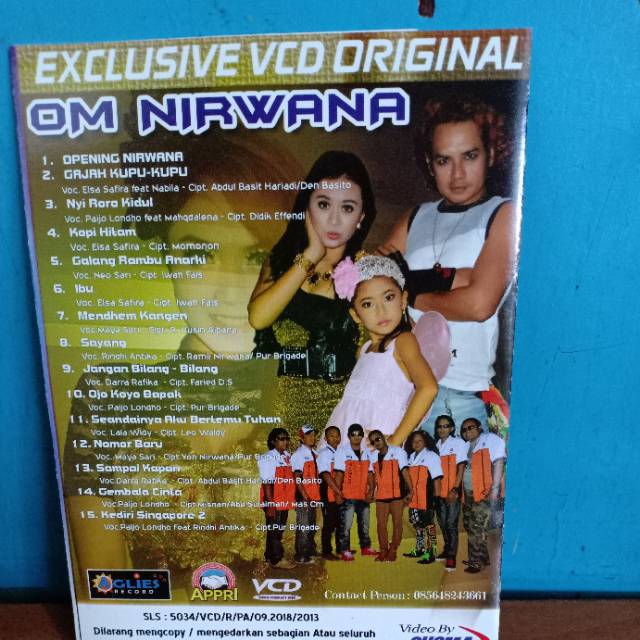 Vcd Om Nirwana Kopi Hitam Shopee Indonesia