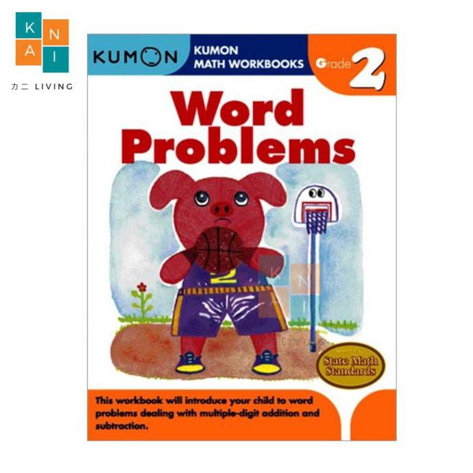 Jual Kumon Math Workbooks Word Problems Grade 2 Indonesia|Shopee Indonesia