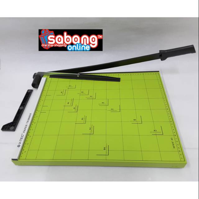 

Alat Pemotong Kertas Foto / Papper Cutter A3 B4 dan Folio / F4