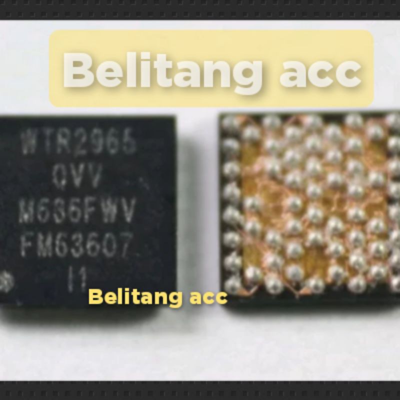 ic wtr xiaomi redmi note 5a original wtr 2965