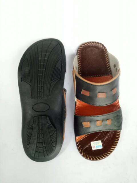 Sandal harley davidson full kulit asli