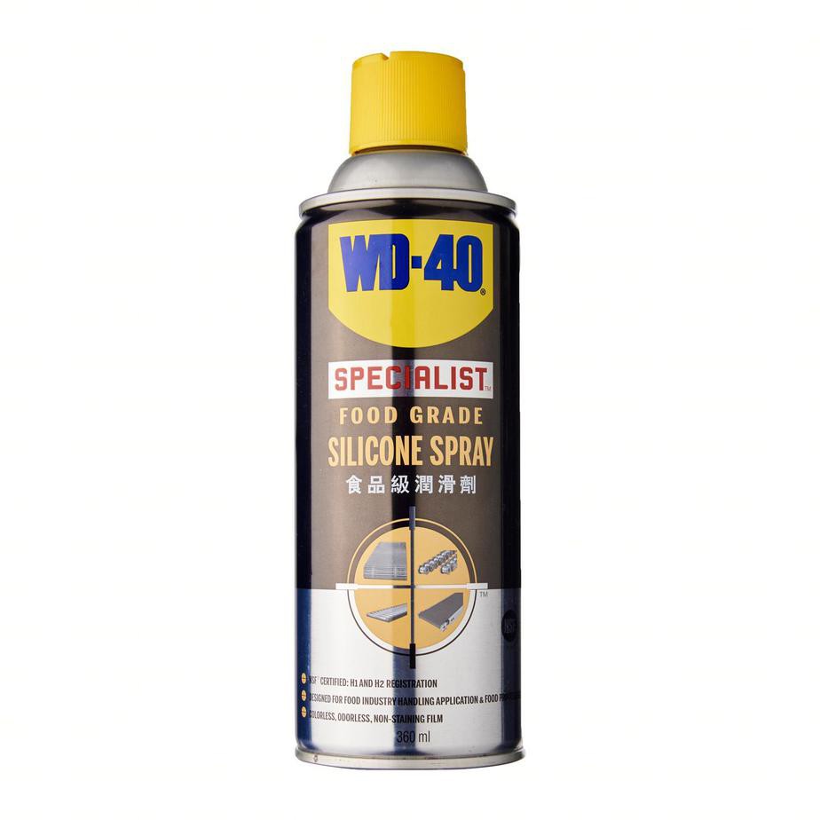 WD40 Food Grade Silicone 360ml WD 40 Food Grade Silicone Spray 360 ml