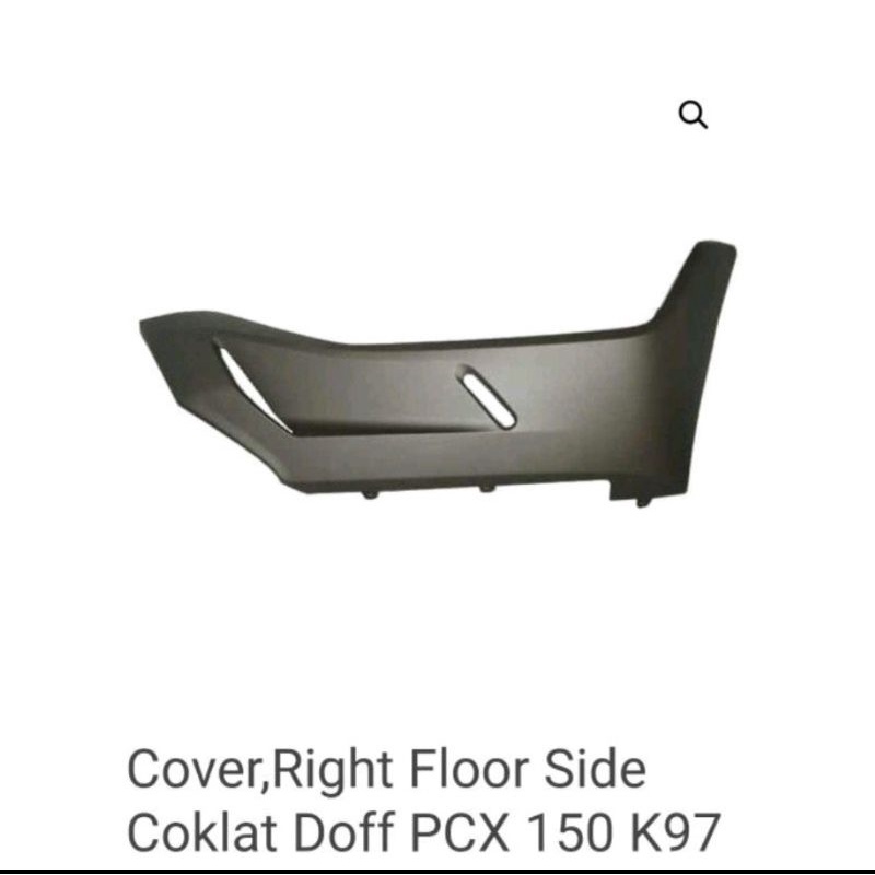 Cover under side pcx 150 K97 warna coklat asli honda