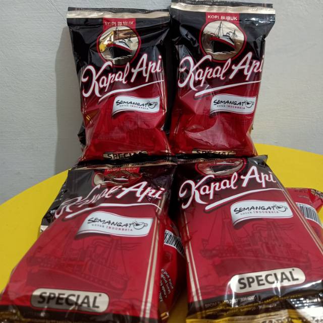 

Kopi Kapal Api Special 50 Gr Isi 10 / Rencengan