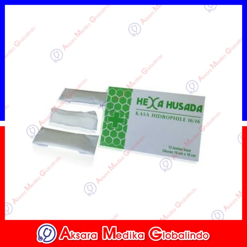 KASA HIDROFIL 16x16 CM HEXA HUSADA ASIA HUSADA #AMG