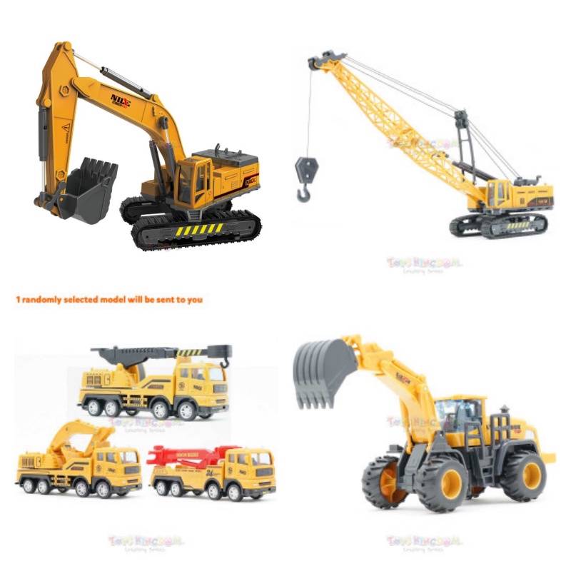 CRUZER CONSTRUCTION CAR MODEL EXCAVATOR TRUCK MEGA CRANE MAINAN MINIATUR MOBIL KONSTRUKSI TERMURAH