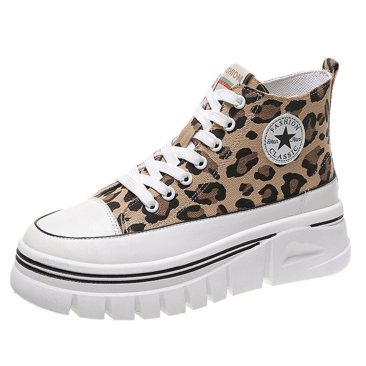 [ Import Design ] Sepatu Boots Wanita Import Boots Leopard Premium Quality ID154-COKLAT