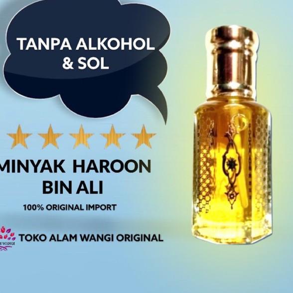 Paling Popular YKMGV BIBIT MINYAK WANGI HARUN BIN ALI ORIGINAL IMPORT ARAB SAUDI 82 Laris