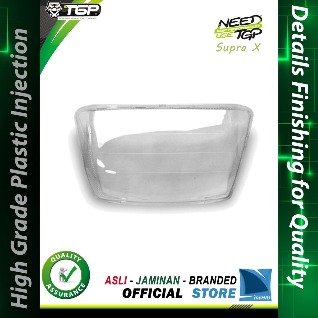 Mika Lampu Depan HONDA Supra X - Headlamp Cover Bening TGP