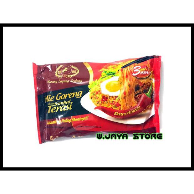 

Ready Stok Mie Goreng Sambal Terasi Cap Burung Layang Terbang