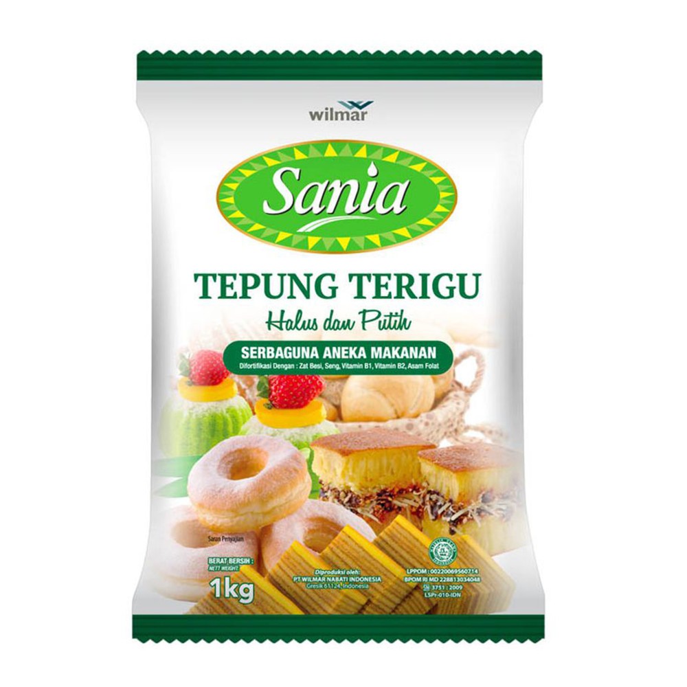 

Sania Tepung Terigu 1kg