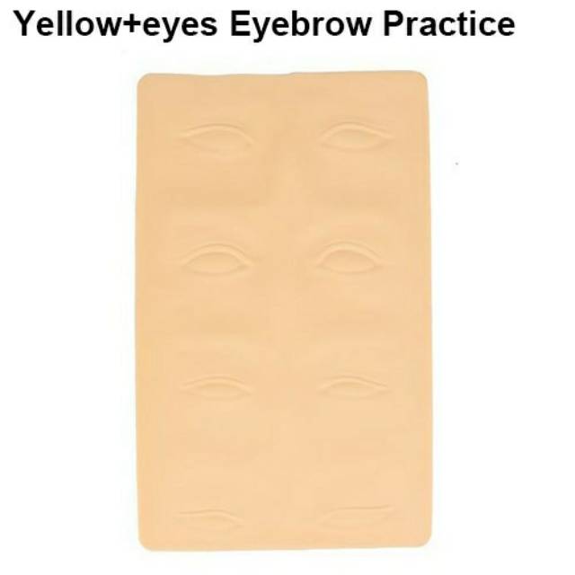 Eyebrow practice / silikon untuk latihan sulam alis