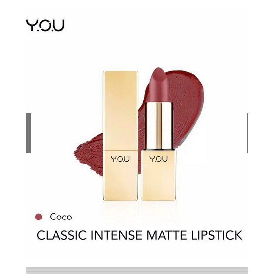 lipstik You lipstick classic intense Lip Matte Y.O.U