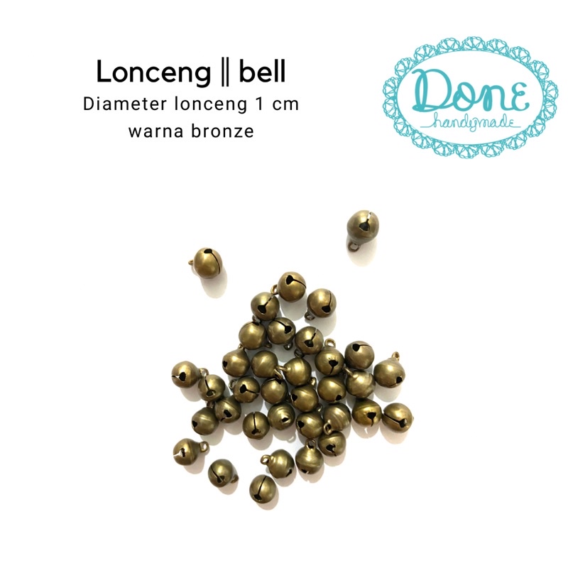 bell kecil lonceng craft klintingan charm beads aksesoris