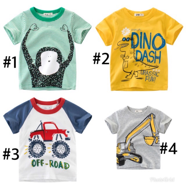 Baju T-Shirt anak / baju kaos anak / baju atasan anak import