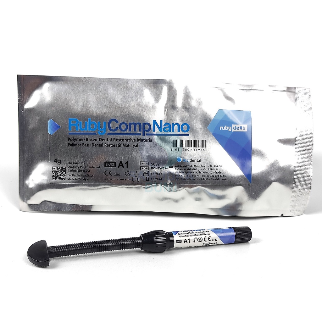 RUBY COMPOSITE Dental Komposit Ruby Super Putih / Bahan Tambal Gigi / Veneer Extra White