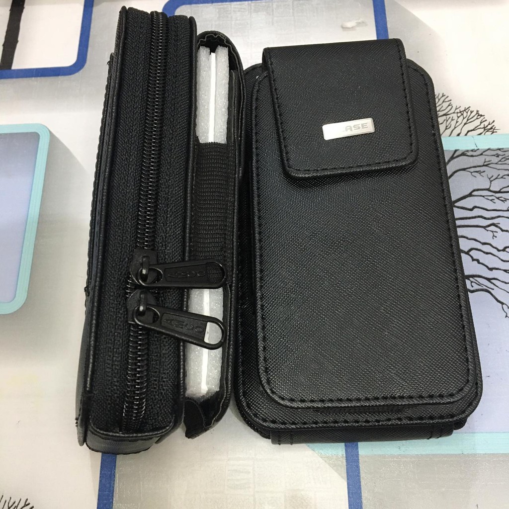 sarung pinggang / dompet pinggang berdiri universal 5,5 dan 6in magnet