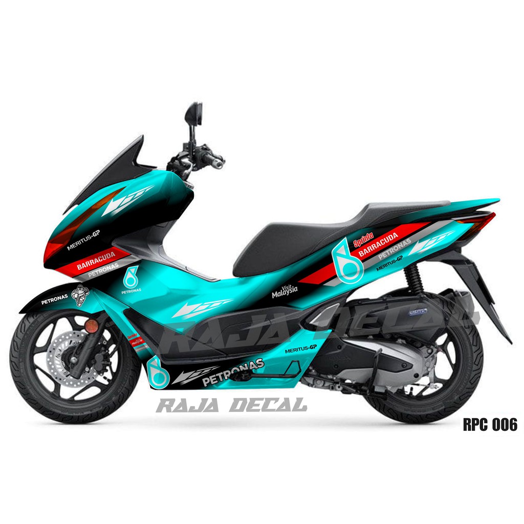 Decal Sticker Honda PCX 160 New Disain Custom Petronas Kode RPC 006