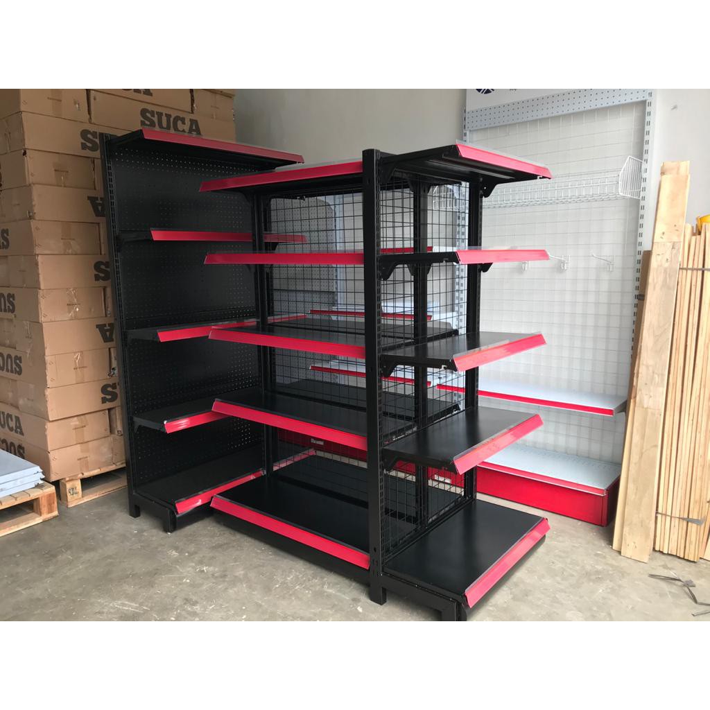 Rak Minimarket - Rak Gondola A25 Premium Black