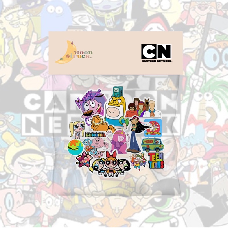 CARTOON NETWORK STICKER SET AESTHETIC
