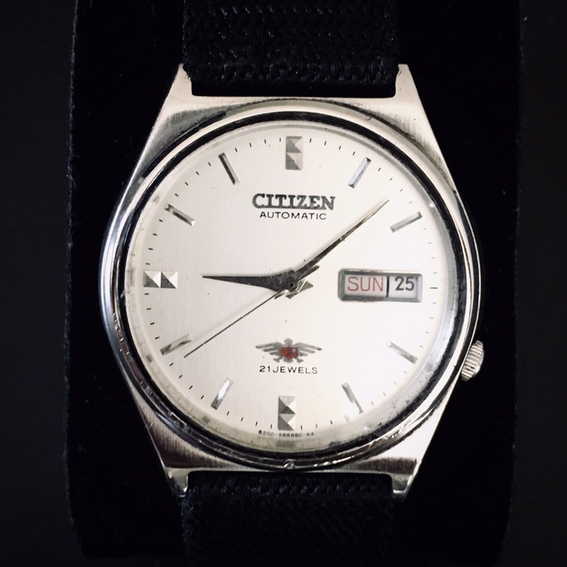 CITIZEN 21 JEWELS WATERPROFF | JAMTANGAN PRIA AUTOMATIC ORIGINAL JAPAN