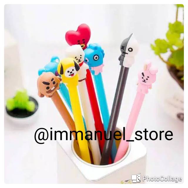 

BOLPEN BTS / PENA BTS / SOUVENIR BTS / ALAT TULIS BTS / TATA BTS / VAN BTS / RJ BTS /KOYA BTS