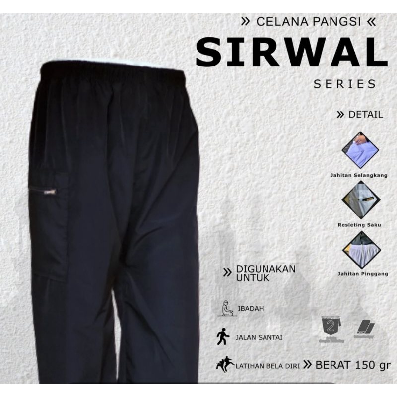 celana sirwal pria la isbal