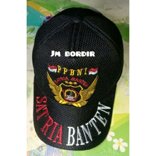 TOPI PPBNI SATRIA BANTEN TOPI BORDIR