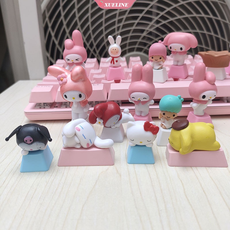 Keycap Tombol keyboard Mekanikal Pbt stereo Motif Kartun My Melody R4 ESC