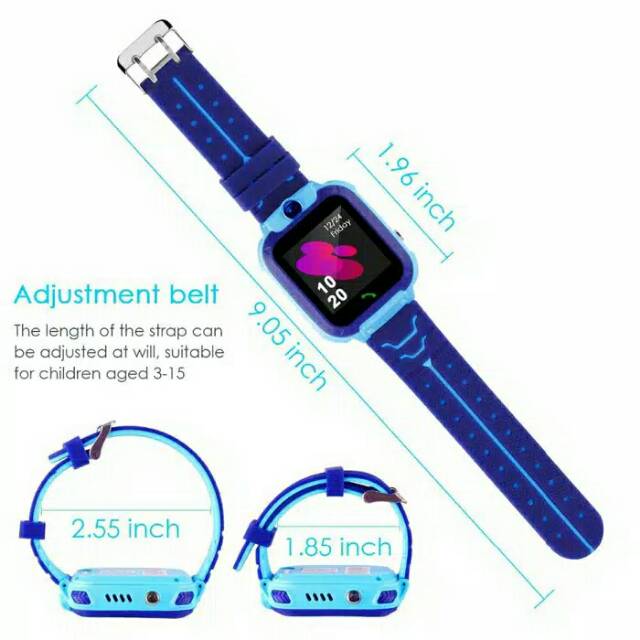 Jam tangan anak smartwatch anti air waterproof mirip imoo