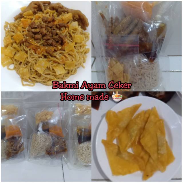 

Bakmi Ayam/Ceker Frozen HALAL ( mie frozen telor bebek )